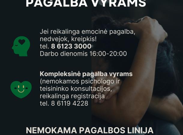 Psichologinė pagalba vyrams